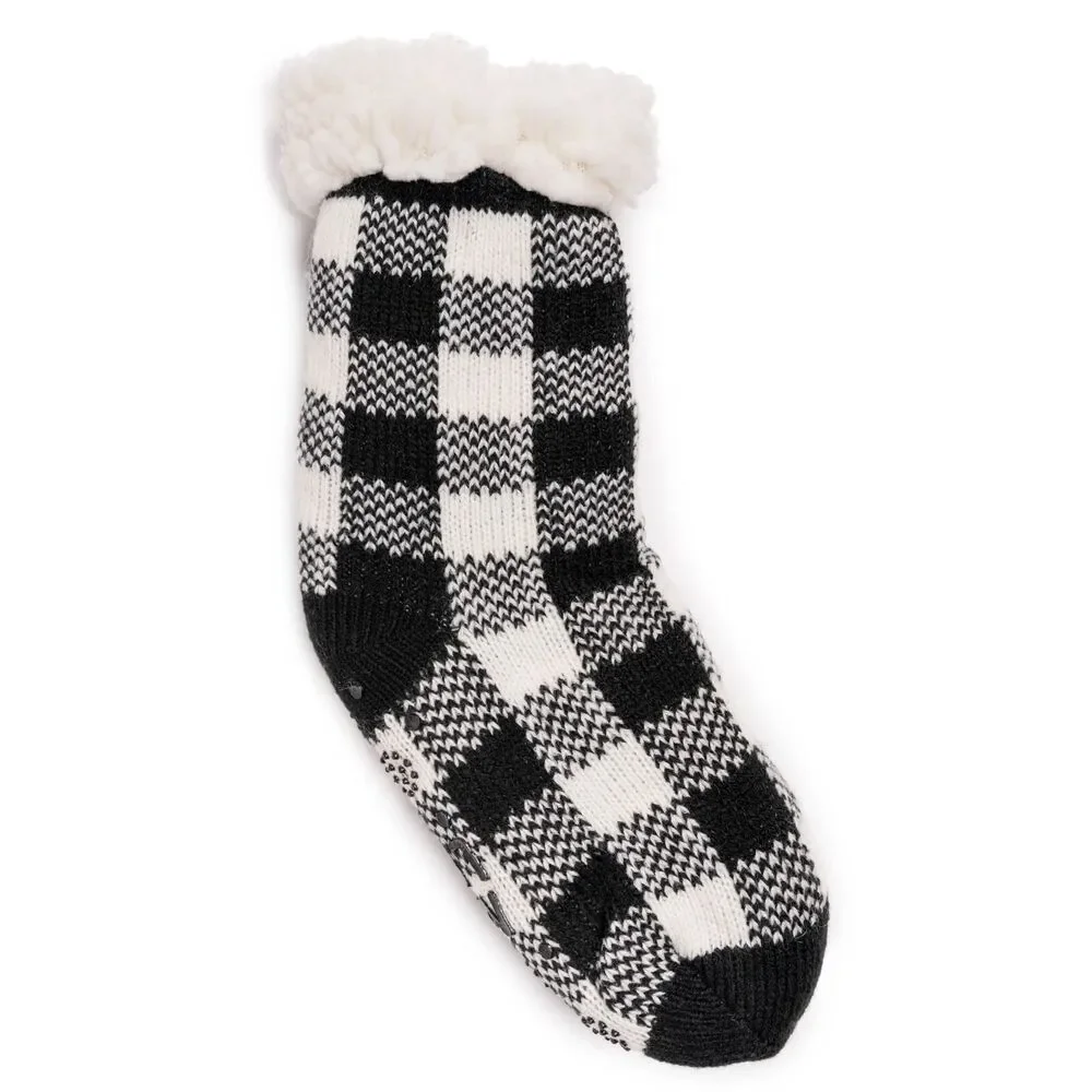 MUK LUKS Kid's Cabin Socks - 4.1 TOG - Med (11-13)